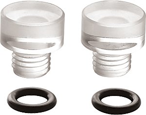 JEGS Performance Products 15214 Clear-View Sight Plugs for Holley Carburetor Fuel Bowls Carburetors JEGS 555-15214