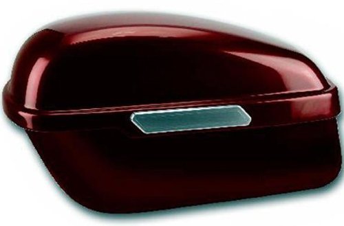 Yamaha OEM Motorcycle V Star - Hard Saddlebags by HardStreet® (Candy Red). OEM STR-0SS56-11-96 Saddle Bags Yamaha STR-0SS56-11-96