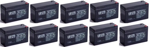UB1270 SLA 12V 7AH .187 TT - PACK OF 10 Batteries UPG UB1270MP10