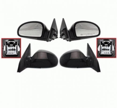 Discount Starter and Alternator 2814PL/R Kia Spectra Replacement Mirror Pair Power Heated Manual Folding Exterior Mirrors Discount Starter & Alternator 2814PL, 2814PR