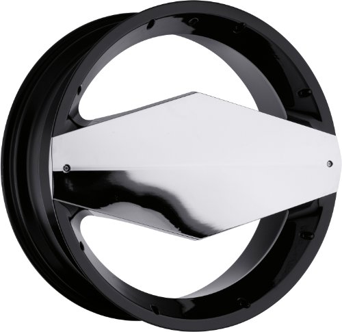 Vision Morgana 20 Black Wheel / Rim 5x4.5 & 5x5 with a 18mm Offset and a 74.1 Hub Bore. Partnumber 449-2807GB18 Car Vision 449-2807GB18