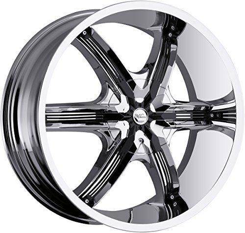 Milanni Bel-Air6 20 Chrome Wheel / Rim 5x115 & 5x5.5 with a 15mm Offset and a 78.1 Hub Bore. Partnumber 460-2925C15 Car Milanni 460-2925C15