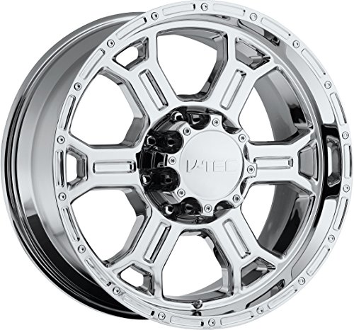 V-Tec Raptor 22 Chrome Wheel / Rim 5x5 with a 25mm Offset and a 78.1 Hub Bore. Partnumber 372-2273C25 Car V-Tec 372-2273C25