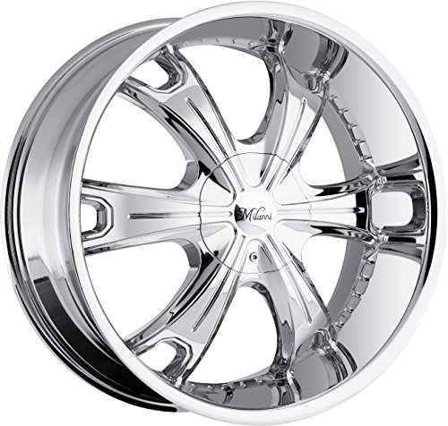 Milanni Stellar 18 Chrome Wheel / Rim 6x135 & 6x5.5 with a 30mm Offset and a 87 Hub Bore. Partnumber 452-8893C30 Car Milanni 452-8893C30