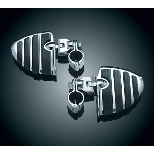 Kuryakyn 4451 ISO-Wings with Clevis & 1-1/4â�Quick Clamp (pr) Fits any round tubing (frames or engine guards) Foot Pegs Kuryakyn 4451