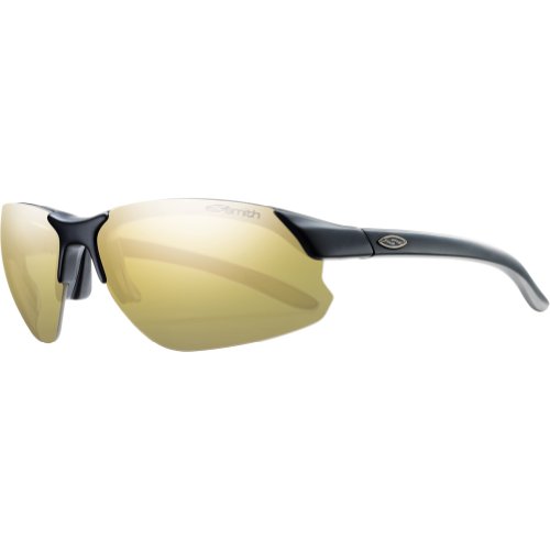 Smith Optics Parallel D-Max Premium Performance Rimless Polarized Outdoor Sunglasses/Eyewear - Matte Black/Gold Mirror / Size 71-15-125 Goggles Smith Optics PDPPGDMMB-FBA