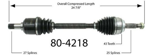 Half-Shaft Assemblies Empi 80-4218