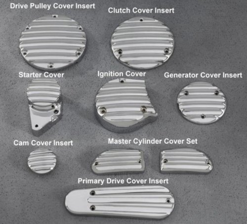 Yamaha OEM Motorcycle Roadliner JPD Bomber Chrome Engine Components (Master Cylinder Cover Set Only). OEM STR-1D718-10-01 Engine Kits Yamaha OEM STR-1D718-10-01