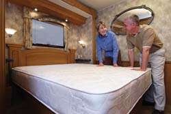 RV Mattress - Innerspring 38in X 74in X 8in - Riq3874 - R1S3874 Bedding Paramount Mfg, Inc RIQ3874
