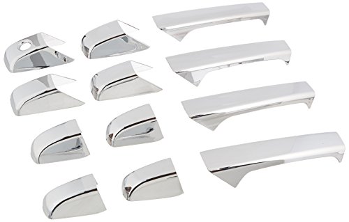 Spec-D Tuning DRH-AVA07CR Chevy Avalanche Suburban GMC Sierra Chrome Door Handles Body Spec-D Tuning DRH-AVA07CR