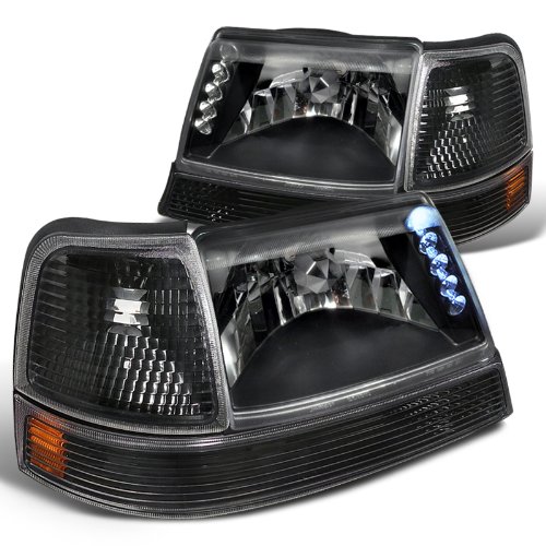 Headlight Assemblies Spec-D Tuning 2LCLH-RAN98JM-RS