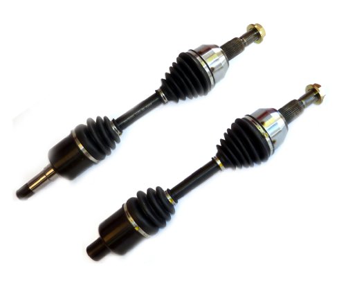 DTA GM20712072 front Left Right Pair - 2 New Premium CV Axles (Drive Axle Assembly) Half-Shaft Assemblies DRIVE TECH AMERICA GM20712072