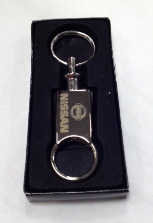Nissan Pull Apart Keychain with box Key Chains Elite Wheels & Tyres JP KEY 1237227