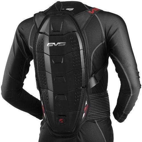 EVS Race Back Back Protection , Size: Sm-Md, Primary Color: Black, Gender: Mens/Unisex 512100-0112 Combined Chest & Back Protectors EVS 512100-0112