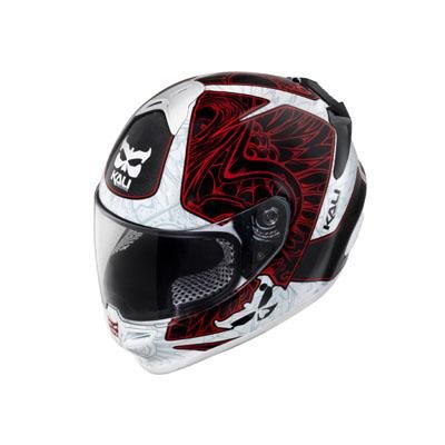 Kali Protectives NAZA Carbon Monuments Helmet (Red, X-Large) Helmets Kali Protectives 16320508