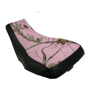 HONDA RANCHER MODEL YEAR 2002 REALTREE AP PINK BLACK SIDES Seat Covers eavdesign eav-0046