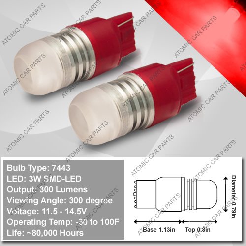 Bulbs ACP 7443-3WLENS-R