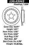 Rotors Centric 120.62062CRY