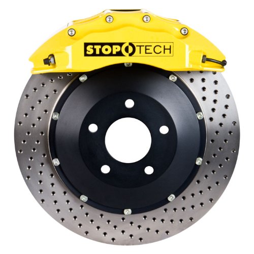 StopTech Big Brake Kit Yellow ST-45 355x32 83.646.0047.82 Rotors StopTech 83.646.0047.82