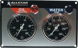 Allstar ALL80100 2 Gauge Panel S/W OP/WT Categories Allstar ALL80100
