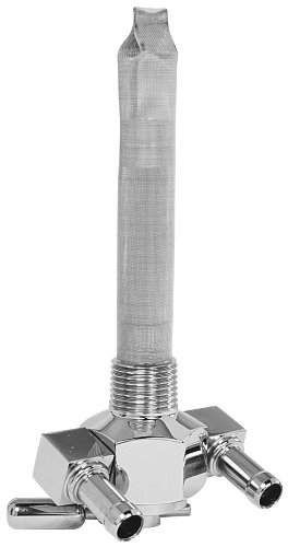 Pingel Designer Power-Flo Petcocks - Dual Outlet - Aluminum 3311-D-AH Parts Pingel 3311-D-AH