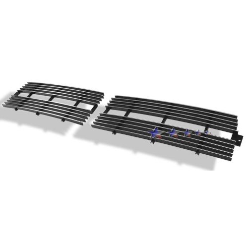Dodge Ram 1994 1995 1996 1997 1999 2000 2001 Aluminum Grille - Upper Insert Style F3 Grille Inserts APS APSA-163-D85030A