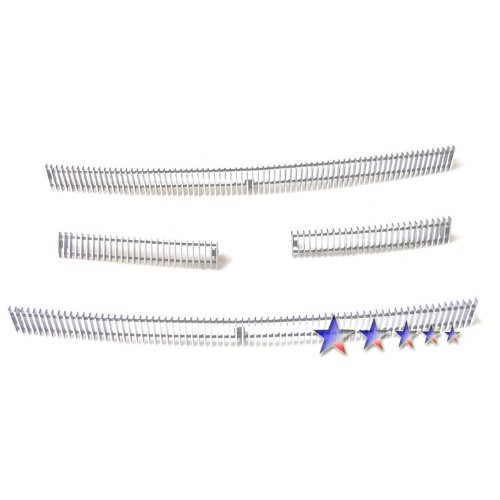 Ford Expedition 2007 2008 2009 2010 2011 2012 Aluminum Grille - Upper Insert Style F4 Grille Inserts APS APSA-933-F65321V