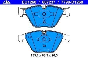 Brake Pads ATE EU1260