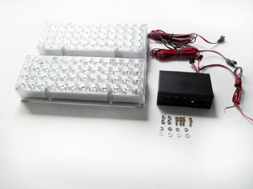 Lighting Assemblies & Accessories LA SUPER MART AUTOSTROBE-96LEDG