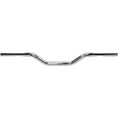 LA Choppers 1 1/4in. Hefty Handlebar - Superbar - Chrome , Handle Bar Size: 1 1/4in., Color: Chrome LA-7312-09 Handlebars LA Choppers LA-7312-09