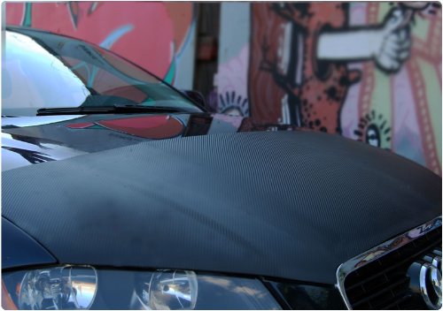 Carbon Fiber Hood Bra BMW 325Ci Coupe 2001 2002 2003 - (R24 Black Carbon Fiber) Custom Fit Rvinyl p_0470-8E43-CF