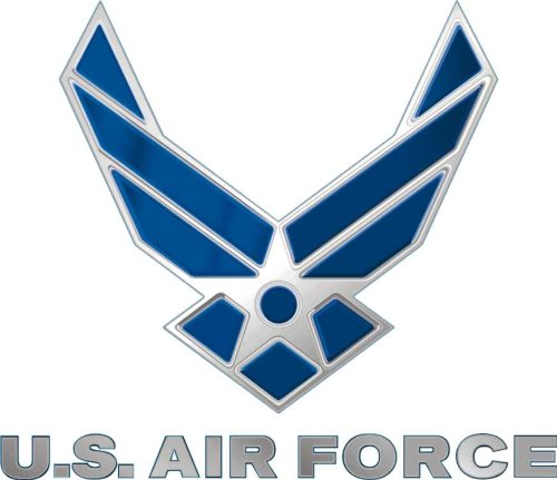 US Air Force Logo Decal Sticker 3.8 Bumper Stickers, Decals & Magnets Air Force Decals