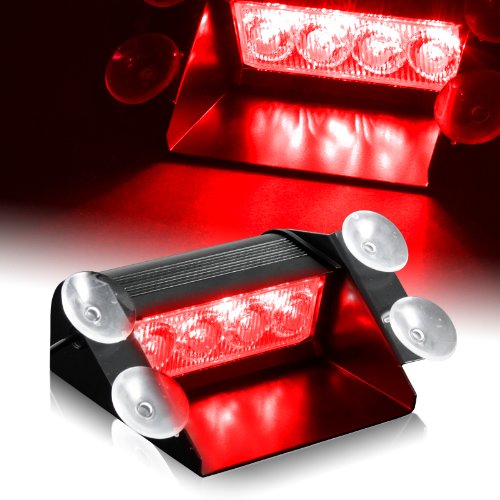 Lighting Assemblies & Accessories HK5 4-LED-51055-RD