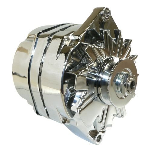 105 Amp Chrome Delco Marine Alternator For Mercruiser Alternators DB Electrical ADR0334-C