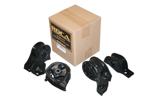 ROCA Replacement Part - Honda Civic/CRX 88-91 AT Engine Mount + Trans Mount Engine Mounts ROCA USA RC-EM0012