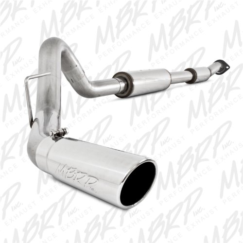 MBRP S5228409 3.5 T409 Stainless Steel Single Side Exit Cat Back Exhaust System Exhaust & Emissions Mbrp S5228409