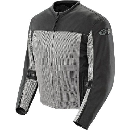 Joe Rocket Velocity Men's Textile Street Racing Motorcycle Jacket - Grey/Black / X-Large Jackets & Vests Joe Rocket 1254-0605-SU-FBA