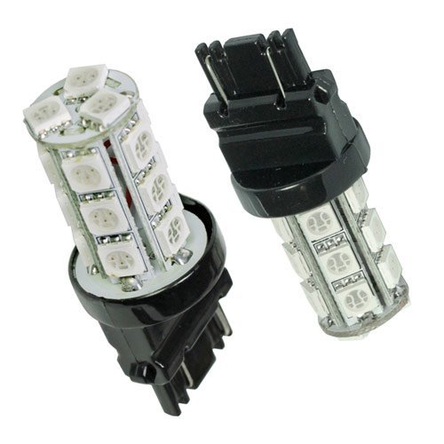 3157 LED amber bulbs 18 SMD ultra bright 2pc Bulbs TunedbyMatrix MTX-X-133-A