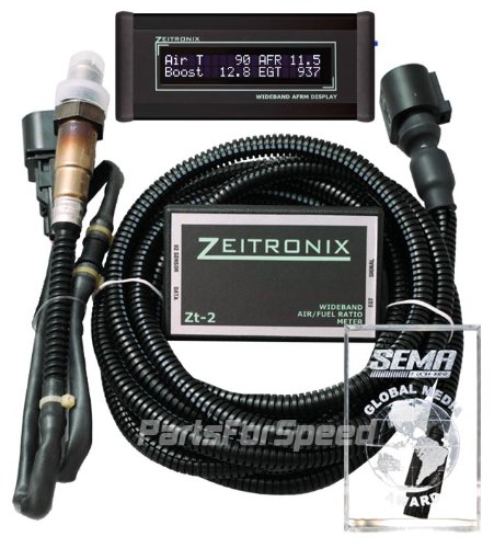 Engine Management Systems Zeitronix Zeitronix ZT-2 plus LCD Bundle LCD Case: Black