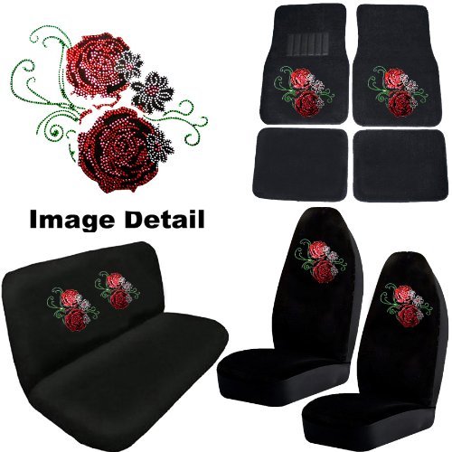 Floor Mats LA Auto Gear ROSES8