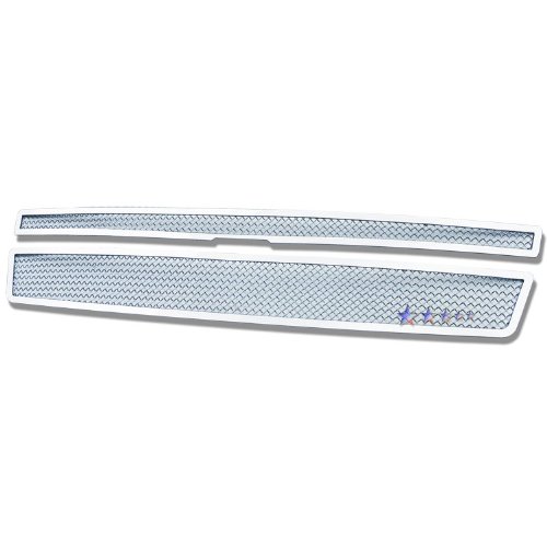 Chevrolet Suburban 2007 2008 2009 2010 2011 2012 Chrome Mesh Grille - Upper Insert Style F2 Grille Inserts APS APSA-2146-C76451T
