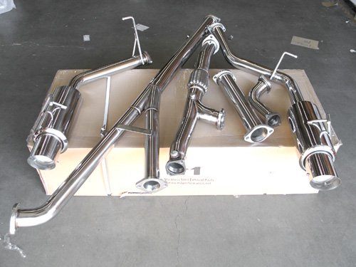 90-99 Mitsubishi 3000GT VR4 GTO Turbo Catback Exhaust System 91 92 93 9495 96 97 98 Cat-Back Systems Generic CBS-M3000GT-9099