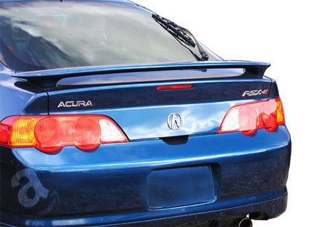 02-06 Acura RSX 2dr Factory Style Spoiler - Painted or Primed : NH700M ALABASTER SILVER MET Body Aerowerkz RSX-A551-NH700M