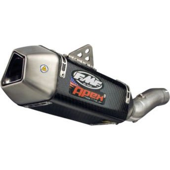 FMF APEX S/O EXHAUST - CF/TI DUAL Suzuki GSXR 1300 Hayabusa 07 --043170 Mufflers FMF 43170