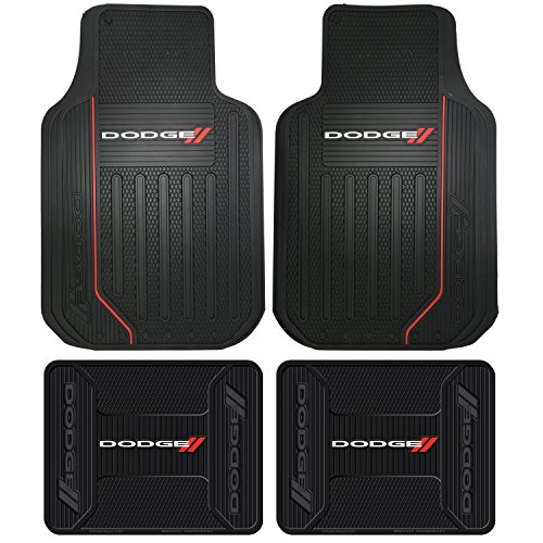 Dodge Ram Elite Series Front & Rear Car Truck SUV Seat Rubber Floor Mats Automobilia U.A.A. INC. DODGEELITE4