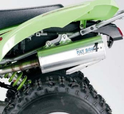 Duncan Racing International Kawasaki KFX700 - Fat Boy 4 Complete Dual T-6 Design Exhaust System- by Duncan. FB4-EK7006 T-6 Design Complete Systems Duncan Racing International FB4-EK7006 T-6