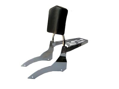 Sissy Bar with Luggage Rack for Honda 2007-2012 Spirit VT 750 C2 Shaft Drive Models Sissy Bars Cavalry BR6LR