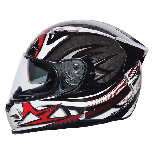 Helmets SEVEN ZERO SEVEN XP512DEST-RED-SM