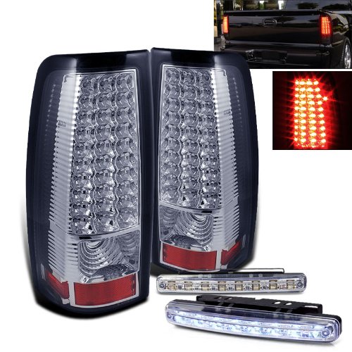 Tail Lights Spyder Auto ALT-ON-CS99-LED-C+CBL-DRL-8LED-C