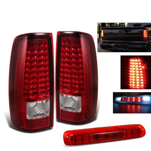 Tail Lights Spyder Auto ALT-ON-CS99-LED-RC+BKL-CS99-LED-RD